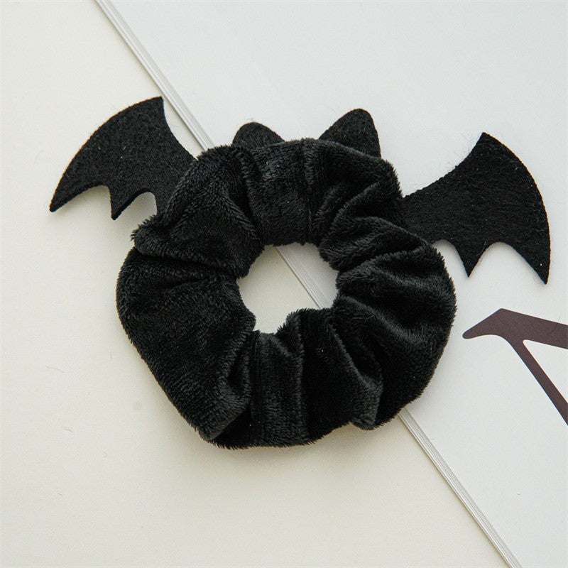 Halloween Bat Antler Scrunchies - DippedShop Wholesale - #2179