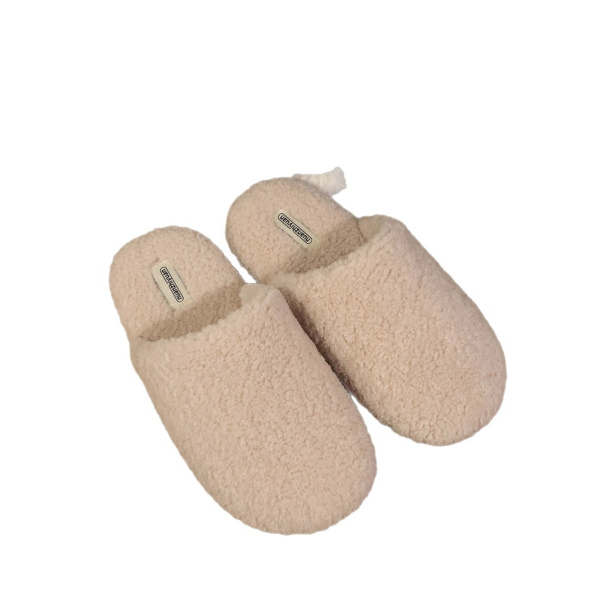 Casual Fuzzy Plush Warm Non-Slip Indoor Slippers 6W8FSP233