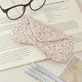 Cute Floral Print Envelope Shape Sunglasses Case MK2BLC6S13HSY85