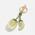 Chic Rhinestones Lychee Keychain Bag Charm 6W10BBC425