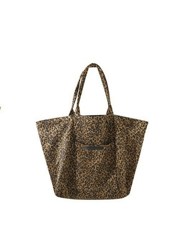 Leopard Large Capacity Hobo Tote Shoulder Bag DP25G637