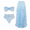 Heart Print Swimwear Set - DippedShop Wholesale - #3171