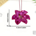 Sweet Handmade Beads Floral Pendant Bag Charm 6W10BBC806