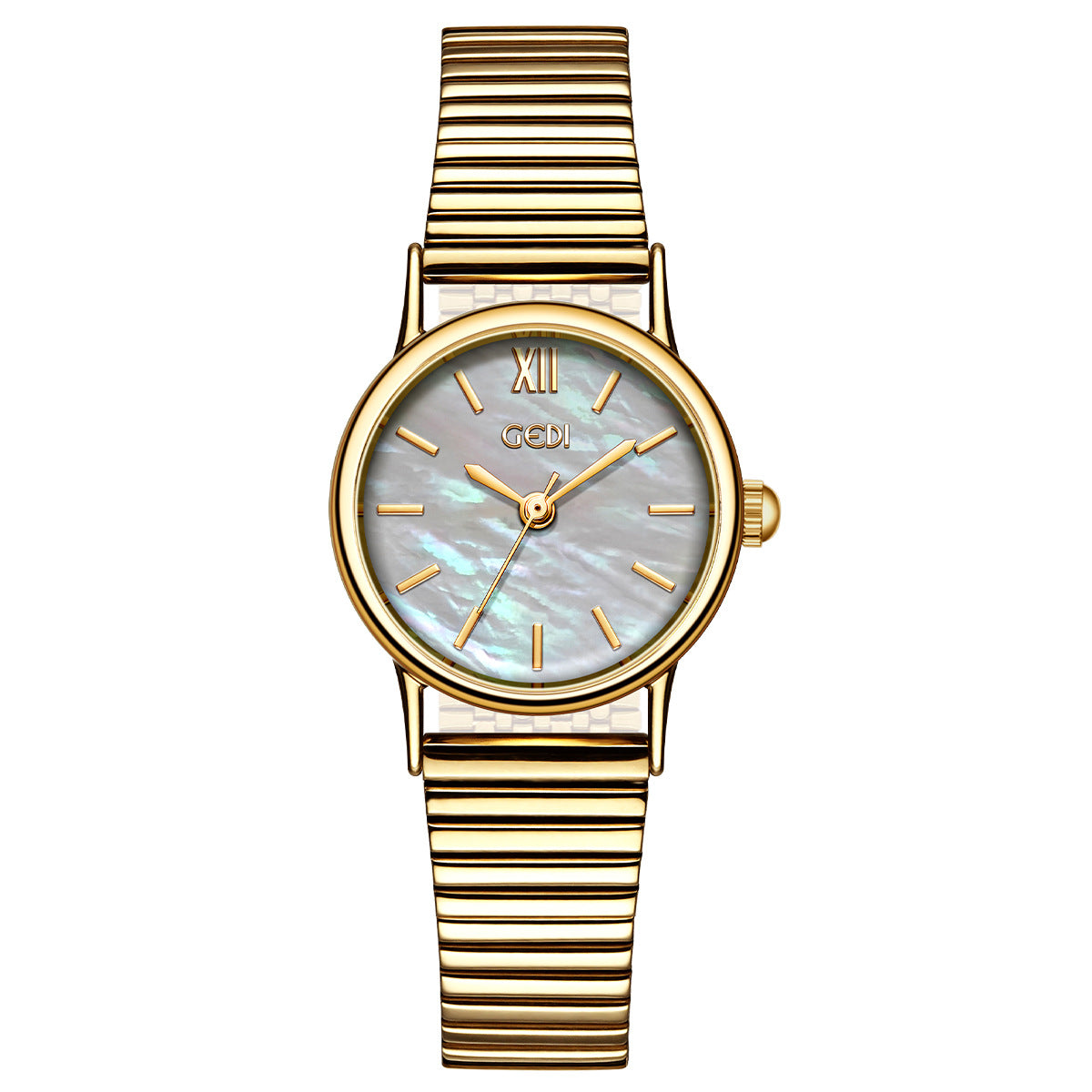 Iridescent Mother-of-Pearl Dial Quartz Watch MK2SSAS6W6JWA05