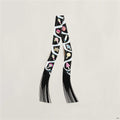 Floral Tassel Silk Scarf - DippedShop Wholesale - #1923