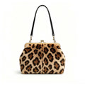 Trendy Polka Dot Soft Plush Tote Bag 6W10BBG2365