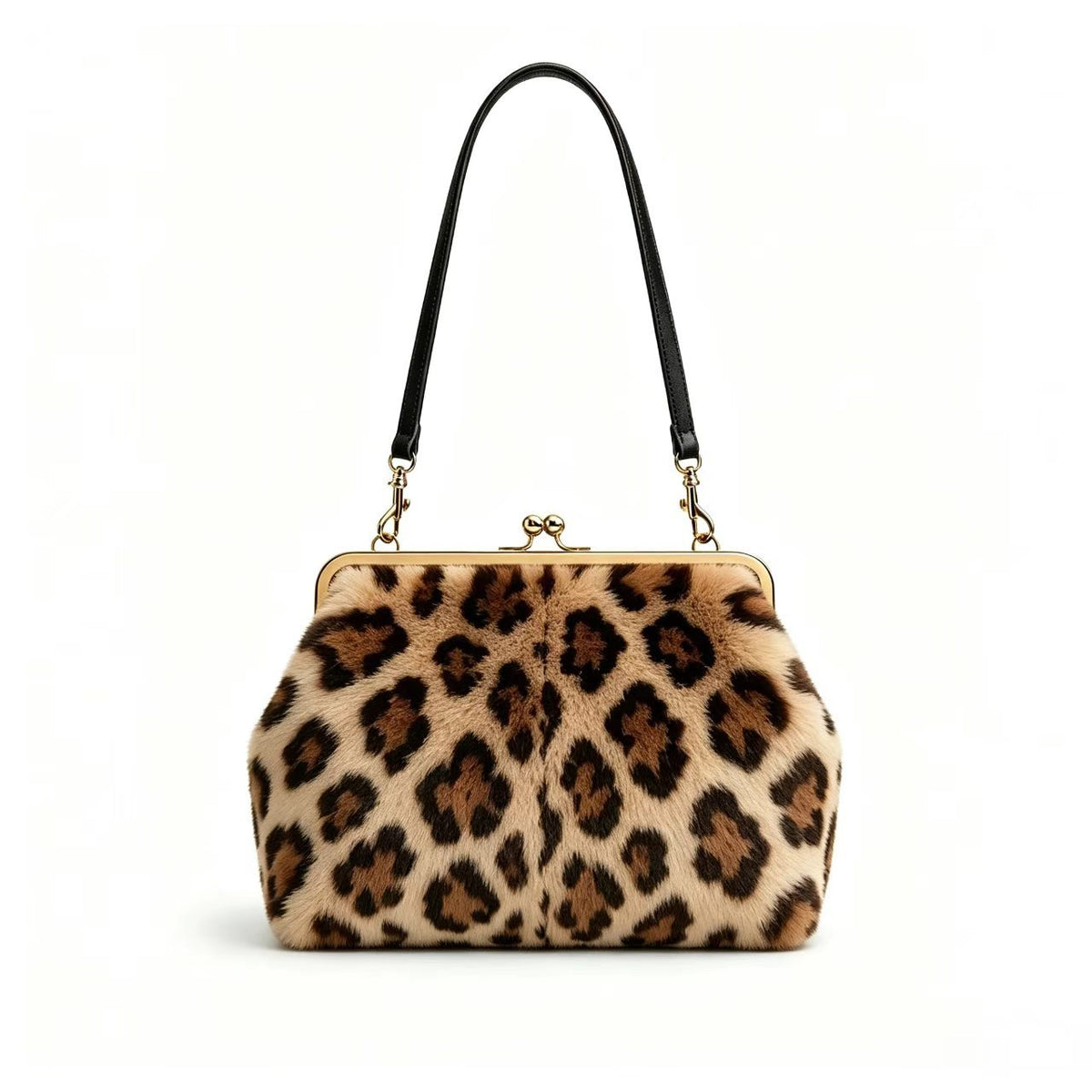 Trendy Polka Dot Soft Plush Tote Bag 6W10BBG2365