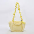 Simple Solid Color Imitation Rabbit Fur Shoulder Bag 6W10BBG1928