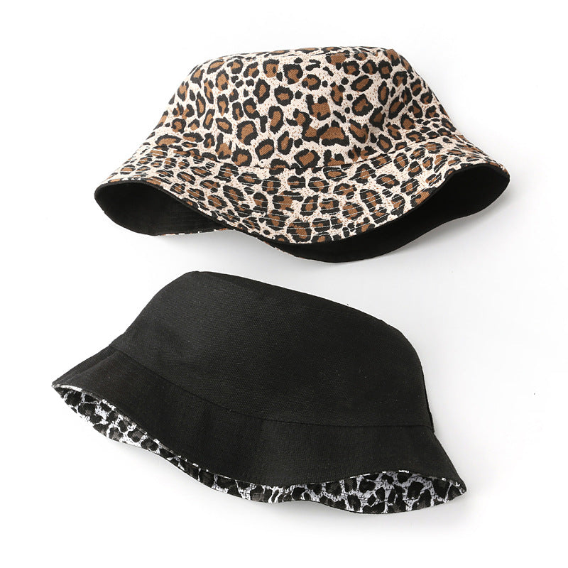 Reversible Leopard Bucket Hat - DippedShop Wholesale - #5811