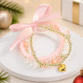 Elegant Bow Knot Beaded Stackable Bracelet 6W6JBR657