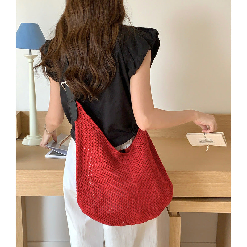 Trendy Hollow Out Large Capacity Crossbody Bag 6W10BBG1787