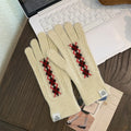 Trendy Cable Knit Christmas Touchscreen Warm Gloves 6W6GLO108