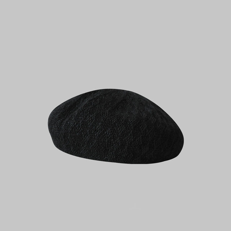 Trendy Solid Color Beret Breathable Beret Hat MK2CK6W6HAT62