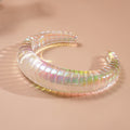 Trendy Iridescent Irregular Ac - DippedShop Wholesale - #8947