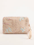 Sequin Embroidery Flower Makeup Bag MK2BLW6C5CO74