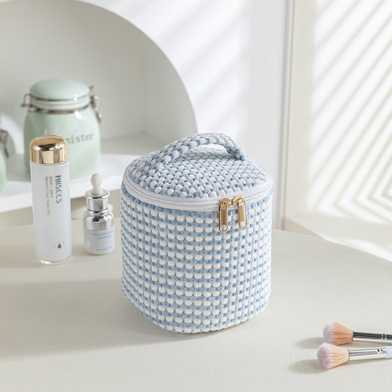 Velvet Travel Makeup Bag - DippedShop Wholesale - #1795