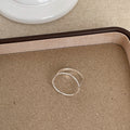 Love Heart Hollow Open Ring - DippedShop Wholesale - #6979
