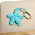 Cute Handmade Raffia Starfish Keychain Bag Charm MK2ZCAS6W10BBC47