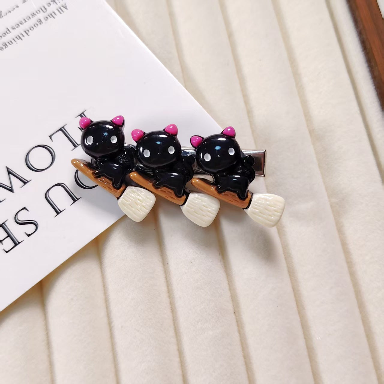 Cute Halloween Pumpkin Ghost Duckbill Hair Clip 6W6HCP1316