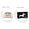 Cute Dog Patchwork Acetate Hair Claw MK2PPM6W6HCP340