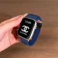 Minimalist Solid Color Nylon Weave Watch Band 6W6JWA114