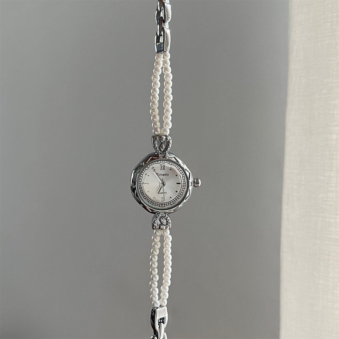 Elegant Pearl Bracelet Watch - DippedShop Wholesale - #7923