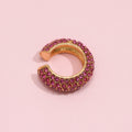 Retro Gold Plated Zirconia C-S - DippedShop Wholesale - #7539