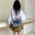 Punk Style Denim Mini Shoulder Crossbody Bag 6W10BBG2377