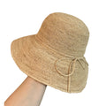 Wide Brim Straw Sun Hat - DippedShop Wholesale - #6499
