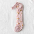 Flower Mesh Transparent Socks - DippedShop Wholesale - #6707
