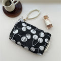 Sweet Cherry Print Portable Cosmetic Bag 6C5CO281