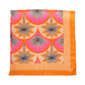 Floral Print Silk Scarf - DippedShop Wholesale - #4531