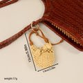 Crochet Raffia Bag Charm - DippedShop Wholesale - #1107