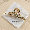 Vintage Gold Plated Geometric Large Hair Claw MK2MBEP6W6HCP366