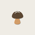 Creative Mushroom Vegetable Food Acetate Hair Clip 8AS6HCP311T
