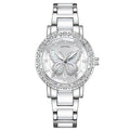 Elegant Butterfly Rhinestone Quartz Wrist Watch MK2SSAS6W6JWA16