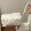Sweet Plush Heart Large Capacity Cosmetic Bag 6S5CO114