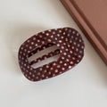 Simple Polka Dots Acetate Hair Claw Clip MK2PPIM6W6HCP1268