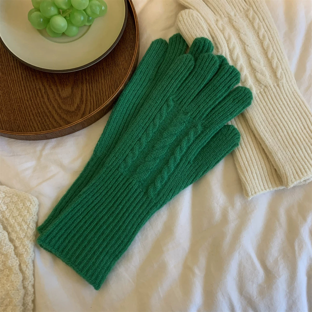 Winter Cable Knit Gloves - DippedShop Wholesale - #0707