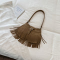 Fringe Underarm Tote Bag - DippedShop Wholesale - #0515