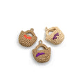 Mini Raffia Tote Bag Handmade Keychain Bag Charm MK2ZCAS6W10BBC50