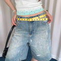 Fashion Colorful Studded Skinny Adjustable Leather Belt 6W6JBT166