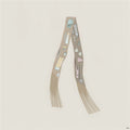 Tassel Silk Scarf - DippedShop Wholesale - #1667