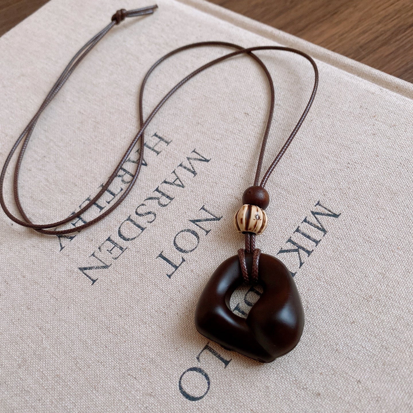 Geometric Resin Pendant Necklace - DippedShop Wholesale - #1875
