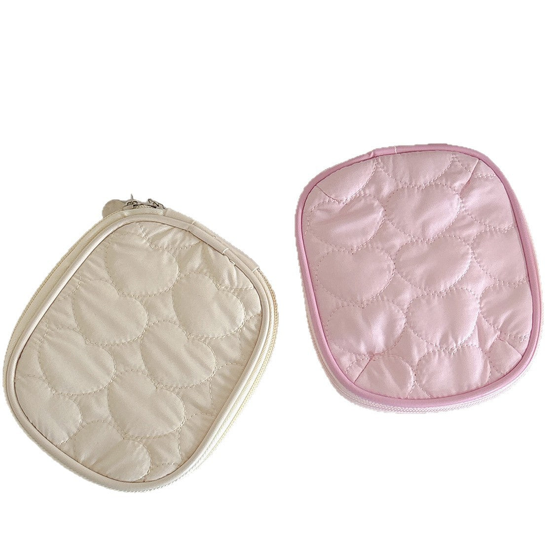 Cute Quilted Shell Jewelry Organized Bag MK2BW6S10BOB117