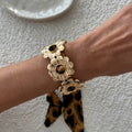 Vinatge Leopard Print Scarf Ho - DippedShop Wholesale - #0979