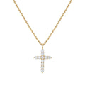 Gold Plated Cross Necklace - DippedShop Wholesale - #0083