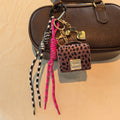 Stylish Leopard Handbag Pendant Keychain Bag Charm 6W10BBC378