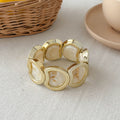 Stylish Irregular Resin Stackable Stretch Bracelet 6W6JBR583