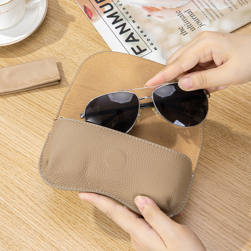 Retro Flip-over Sunglasses Case - DippedShop Wholesale - #2195